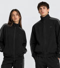 Campera denim black