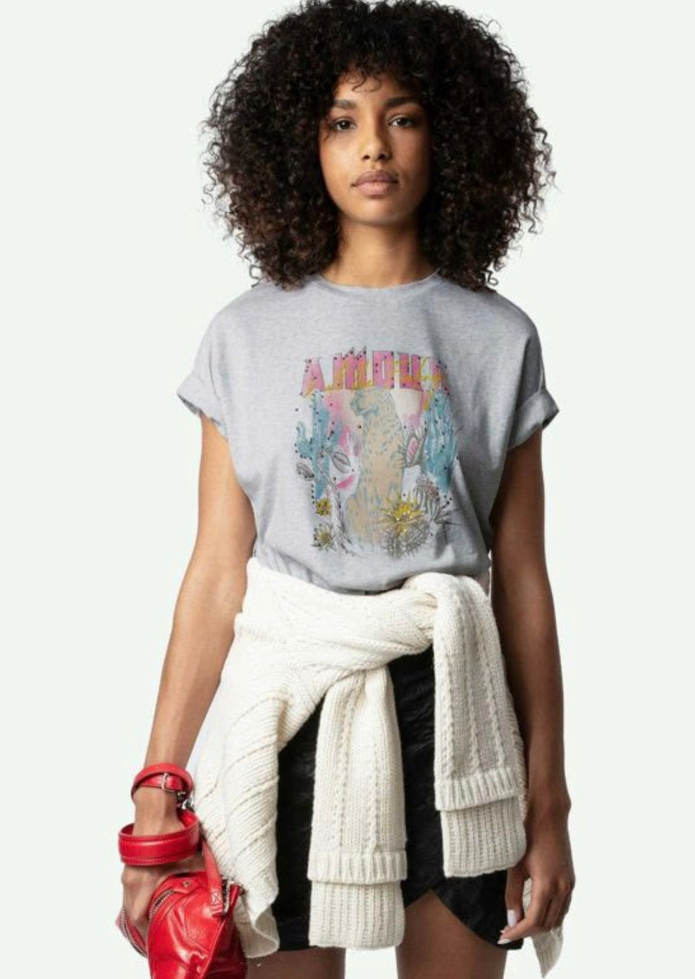 Remera zadig tachas